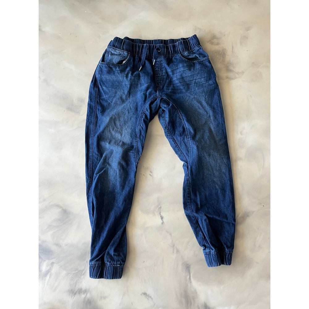 Southpole Women's Blue Denim Jogger Pants Drawstring XXL